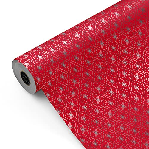 Geschenkpapierrolle groß 62 cm x 100 m • ROYAL Style • Ideal für: Geschäfte Geschäfte Geschenkeinlagen Geburtstag Babyparty Hochzeit Dekoration