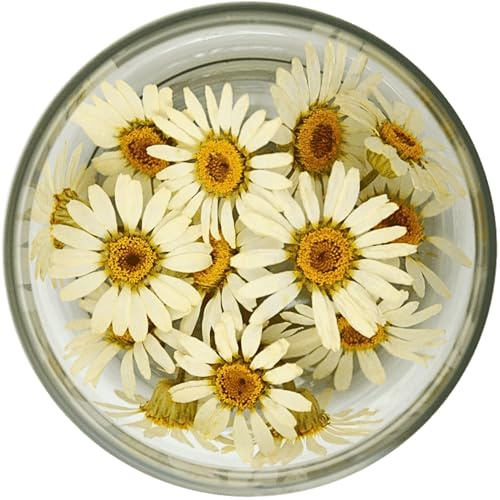 ROSIE ROSE - Essbare Blüten Gänseblümchen (15 Stk.) - Wie frisch gepflückt & 3 Jahre haltbar - Getrocknete Blumen Essbar für Tortendeko & Kuchendeko - Premium Edible Flowers Dried & Blütenmix | Getrocknete Blumen für Hochzeitstorten, ideal fürs Backen & Kochen, natürliche Rosenblüten als Deko für Kuchen und Torten