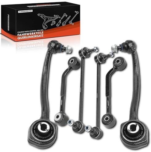 Frankberg Querlenker Satz 6-teilig Vorne und Hinten Replace# 2033301911 | Kompatibel mit C-Klasse W203 C180-C350 2000-2007 C-Klasse T-Model S203 C180-C350 2001-2007