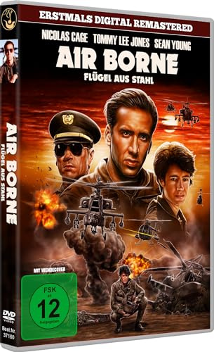 Air Borne - Flügel aus Stahl (OT: Fire Birds) Nerventreibender Action-Thriller mit Nicolas Cage, Tommy Lee Jones und Sean Young