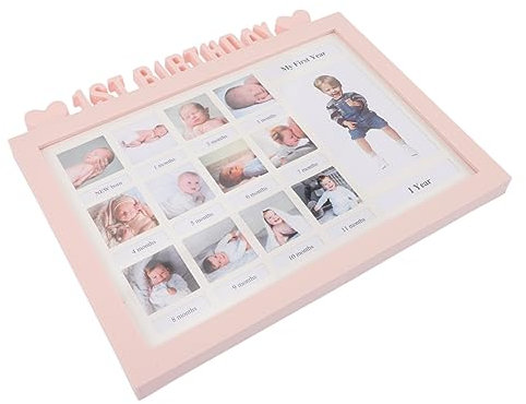 JOINPAYA Baby-fotorahmen Für Das Erste Jahr Baby-fotorahmen - Oder Desktop-andenken