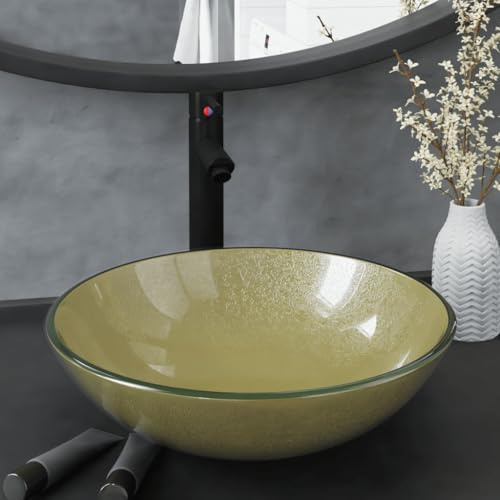 Générique Lavabo de Bain avec Robinet et Drain à Poussoir Verre trempé,Lavabos,8.18KG-3098460