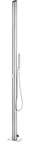 Vopese Gartendusche 220 cm Edelstahl Gartendusche Model315942