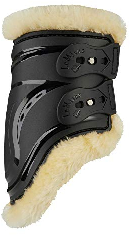 LeMieux Comfort Impact Responsive Gel Fetlock Boots Black Medium