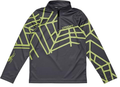 Spyder RADIAL Zip T-Neck, Boys, Polar, XL