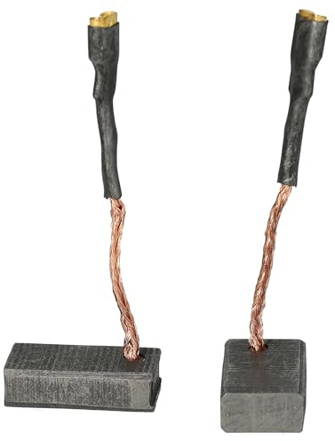 vhbw 2x Kohlebürste 17,2 x 9,9 x 4,9 mm kompatibel mit Festool RG 80 E, AG 124-14 D, AG 125-14 DE Elektrowerkzeug, Schleifer