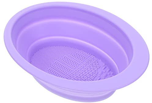 Mipcase Silicone Scrubbing Pad for Makeup Brush Cleaning Folding Design Easy to Use for Makeup Brush and Cleaning