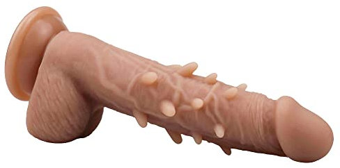 Gode ​​XXL en silicone réaliste de 19 cm,Ḕnọrme Gõdmichét pour fémmes Gõdmichet Gros Ṥex Tòỷ Homme GödểS Gros Godes Anale C𝐨uple