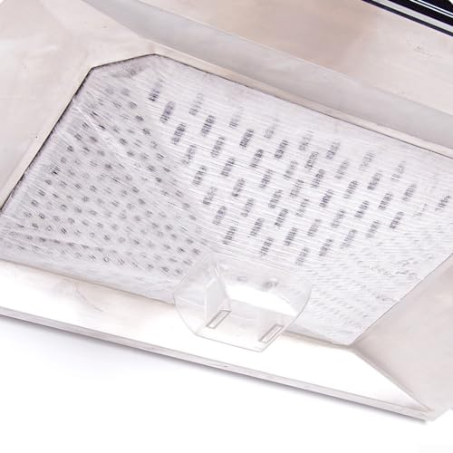 12Pcs Range Hood Grease Filter Paper, Oil-Proof Filter, Oil-Proof Sticker, Oil-Absorbing Paper, Range Hood Kitchen Appliance, Kitchen Cook Range Hood Anti-oil Sticker