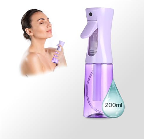Brumisateur Rechargeable Eau 200ml - Brumisateur de Poche Visage - Vaporisateur d’eau multifonctionnel : Parfums Ambiance, Plantes, Voyage, Cheveux, Ménage, Brume rafraichissant