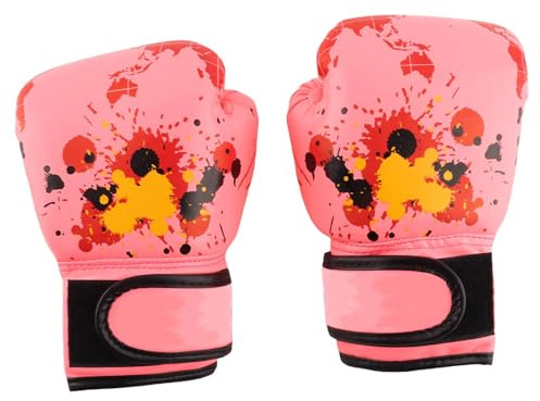 Baby Girls Boys Children Boxing Gloves Punch Training Kids Fight Mitts (Pink)