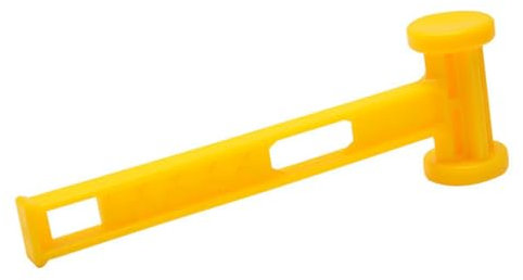 Baxnore Plastic Tent Hammer, Lightweight Camping Hammer, Tent Stake Hammer, Tent Stake Remover Hammer, Comfortable Grip Tent Peg Mallet for Outdoor