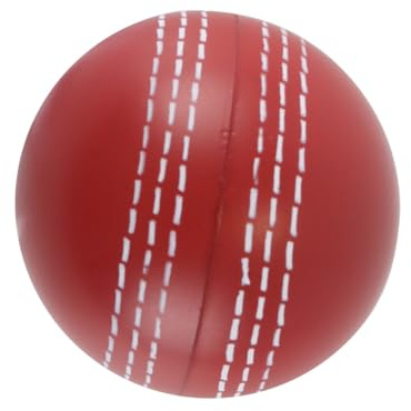 Tiardey Balle Anti-Stress en PU pour entraînement de Cricket, Non compétitive, pour Tous Les Niveaux de compétence, entraînement en intérieur et en extérieur