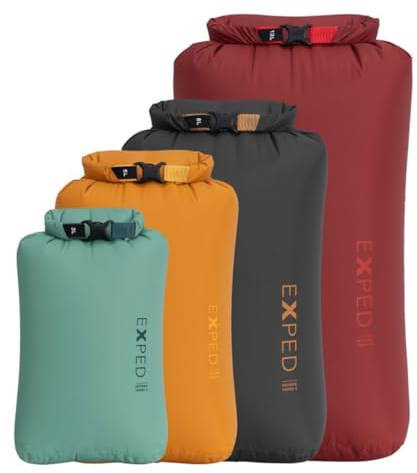 Exped Versa wasserdichte Drybags 4er-Pack (XS-L)