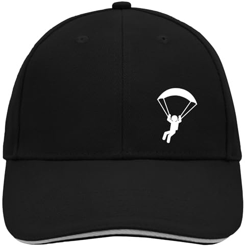 Huuraa Cappy Mütze Paragliding Gleitschirmfliegen Geschenk | Baseballkappe Basecap Kappe Geschenkidee Unisex Baseball Cap