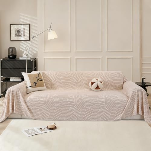 Ystyle Telo Copridivano 200x280 CM, Copritutto Per Divano Antiscivolo, Copridivano Antigraffio Gatto, Fodera Divano Antimacchia Lavabile, Ideale Come Telo Arredo, Coperta Picnic, Kaki