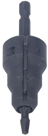 Akozon Electrical Conduit Reamer with 1/4 Inch Shank - High Carbon Steel Reaming Tool for Power Tools & Drill Chucks - Efficient Metal Pipe Deburring & Expanding