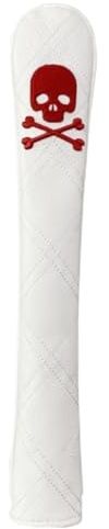 Copertura per bastone da golf, supporto per allenamento da 35 cm, accessorio per pratica di golf, in pelle PU, foderata in peluche, 60 g, contiene 2 aste di allineamento, protegge durante