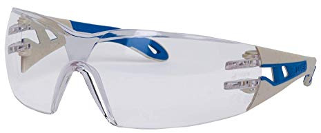 Uvex Pheos S Schutzbrille - Supravision Excellence - Transparent/Grau-Blau