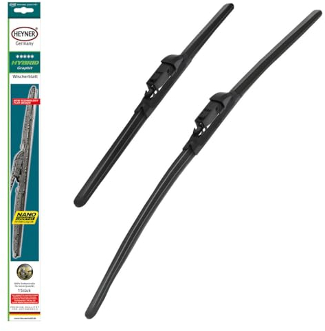HEYNER® Scheibenwischer Set passend für Skoda Octavia III Combi (11.2012-10.2020) HYBRID Flachbalkenwischer Frontscheibenwischer