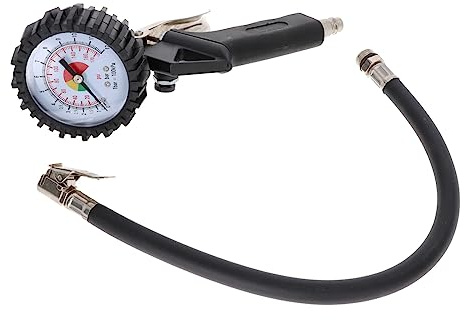 Fahrrad Aufblaspistole Reifenfüllpistole Reifenfüller Druckluft-Reifenfüller Reifen-Druckprüfer TG-13