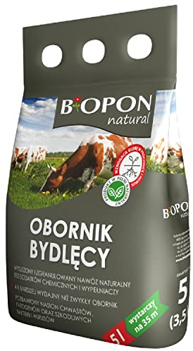 Nipter Gartendünger Naturdünger Rindermist Rinderdung Pellets, 5L für ca. 35m2