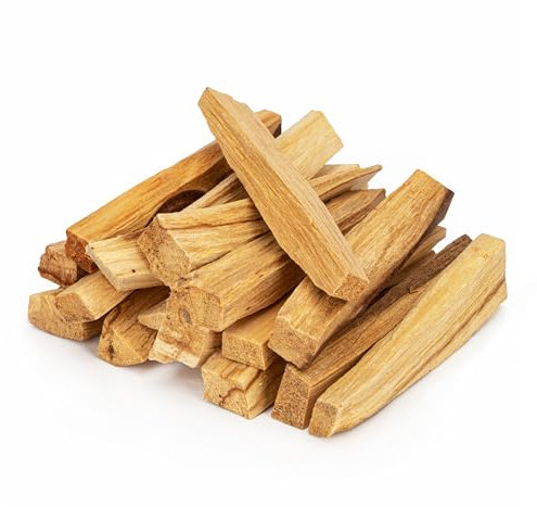 NKlaus 20 Stück Palo Santo Räucherholz Heiliges Bursera graveolens-Holz Spirituelle Reinigung - sakrales Holz Zertifiziert ca. 10cm lang 1319