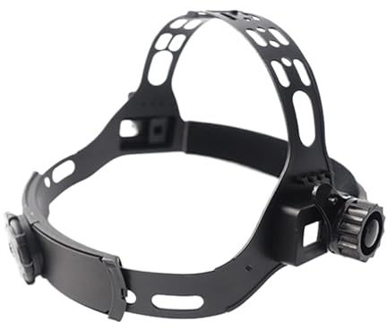 Schweißhelm-Zubehör - Rundloch-Schweißhaube, flexibler und komfortabler Schweißhelm | Ersatzteile für Schweißhelme, verstellbarer Kopfring, Carr Lochhelm