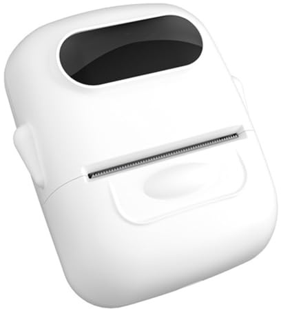 Lbvzxkad etikettmaskin med tejp P50 bärbar etikettskrivare Bluetooth-etikettmaskin etikettskrivare för kläder hem A