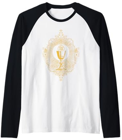 Calice pour la messe catholique de la Première Communion Manche Raglan