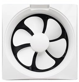 GLigeT Extractor Extractor de Aire silencioso y Potente for baño, de 30 x 30 cm, for Pared, for Cocina y baño. Ventiladores de baño