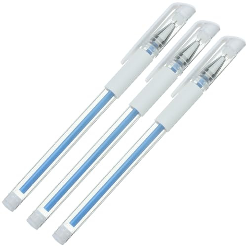 COLLBATH Microblading Markierungsstifte für Präzise Linien 3 Stück-pack aus Kunststoff Wasserfest und Mehrfach Verwendbar bei Piercing und Kosmetischen Markierungen