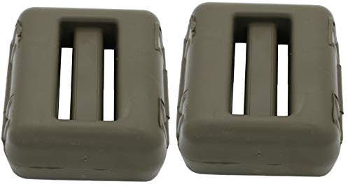 Fonderia Roma, Tauchergewichte, kunststoffbeschichtet, grün, 1 kg, 2 Stück