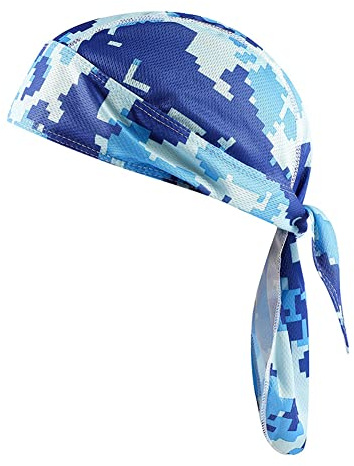 AHDMR Halstuch, Bandana, Radsport, Camouflage, Mütze, unter Fahrradhelm, Sonnenschutz, UV-Schutz, Piratentuch, Hip-Hop, schnelltrocknend, atmungsaktiv, Schutzkopf für Herren und Damen