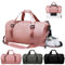 KYYLZ Sporttasche Damen, 28L Reisetasche Herren Schwimmtasche Kinder, Gym Bag mit Schuhfach und Nassfach, Trainingstasche, Weekender, Sports Bag, Wasserdicht Sporttasche für Gymshark, Fitness, Rosa