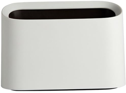 BUGUUYO Schreibtisch-Mülleimer Mini-Mülleimer Mit Doppelschicht Tischabfalleimer Für Büro Schminktisch Und Camping Kompakter Papierkorb Für Kleine Abfälle 8.54 X 5.71 X 3.46 in