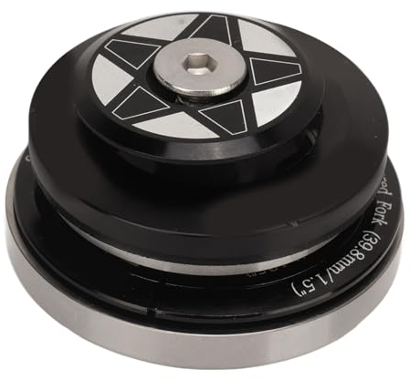 Alomejor Kit de Casque de Vélo avec Tube de Direction Conique de 41,8 à 52 Mm avec Fourche Droite de 28,6 Mm ou Fourche Conique de 1,5 Pouces