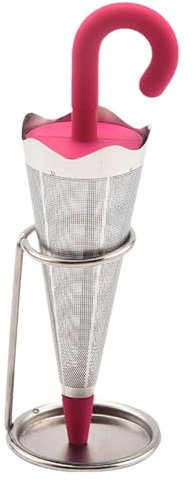 Infuseur À Thé Parapluie | Passoire À Thé Parapluie Mignon Filtre À Thé À Mailles Fines, Passoire À Thé Réutilisable En Acier Inoxydable, Boule À Thé - Filtre À Thé Fin Pour Amateurs De Thé