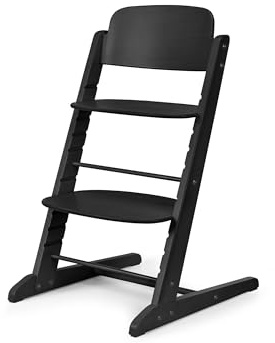 CYBEX Gold IRIS Hochstuhl, Mitwachsend, 3-99 Jahre, Stunning Black | Mitwachsend, 3 bis 99 Jahre, verwendbar ab 6 Monate durch separate Aufsätze, ergonomische Sitzposition, Buchenholz