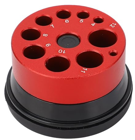 Cubierta Compacta de 9 Agujeros de Colección de Polvo de 9 Agujeros de Colección de Aluminio Cubierta de Polvo ABS para Perforación de Múltiples