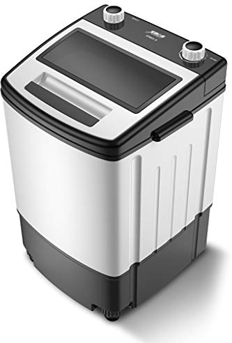 Lavadora y secadora 2 en 1, función antibacteriana con luz azul UV, ideal para el hogar, viajes, camping y habitaciones universitarias, esencial para viajes de negocios