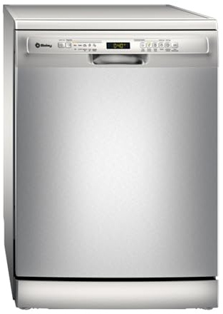 Balay - Lavavajillas de libre instalación, 60 cm de ancho, ExtraSilencio, Acero antihuellas, 3VS5032IP