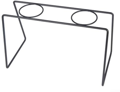 Besshepplo Supporto in metallo per filtro da caffè, per versare sopra il gocciolatore, riutilizzabile, per imbuto da cucina, in rame nero, 15 x 18 x 15 cm, strumento per la produzione di birra