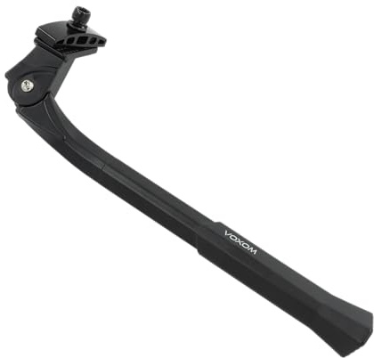 Voxom Fahrradständer Frs3, Universal Fahrrad Ständer, Höhenverstellbar, für 26-29 Zoll Fahrräder, Schwarz