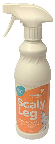 Roostr Organic Poultry Scaly Leg Treatment 500ml - For Use Against The Scaly Leg Mite