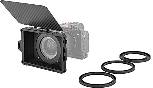 SMALLRIG Mini Matte Box für DSLR und spiegellose Kameras, leichtes Filter-Support-Kit für Videofilmer - 3196