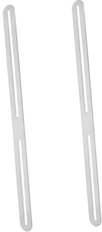 MERRYHAPY 2piezas Soporte Inoxidable Ajustable Para Fijación De Buzón o Puerta Placa De Montaje Para Instalación y Estable