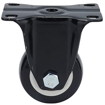 Ruote a rotelle in acciaio inossidabile ruota fissa con doppia sfera per carrelli, macchinari e ripiani