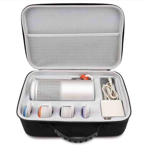 Hzycwgone Funda de Viaje para XGIMI MoGo 4 Laser Proyector Portátil,Estuche Bolsa Protectora Dura Portátil Cover para XGIMI MoGo 4,Filtro,Mando a Distancia,Fuente de Alimentación,Accesorios,Negro