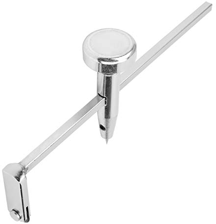 Drywall Circle Cutter, Adjustable Hole Saw for Wood and Metal, Heavy Duty Drywall Tool with Steel Shaft and Pivot Point for Precise Cutting